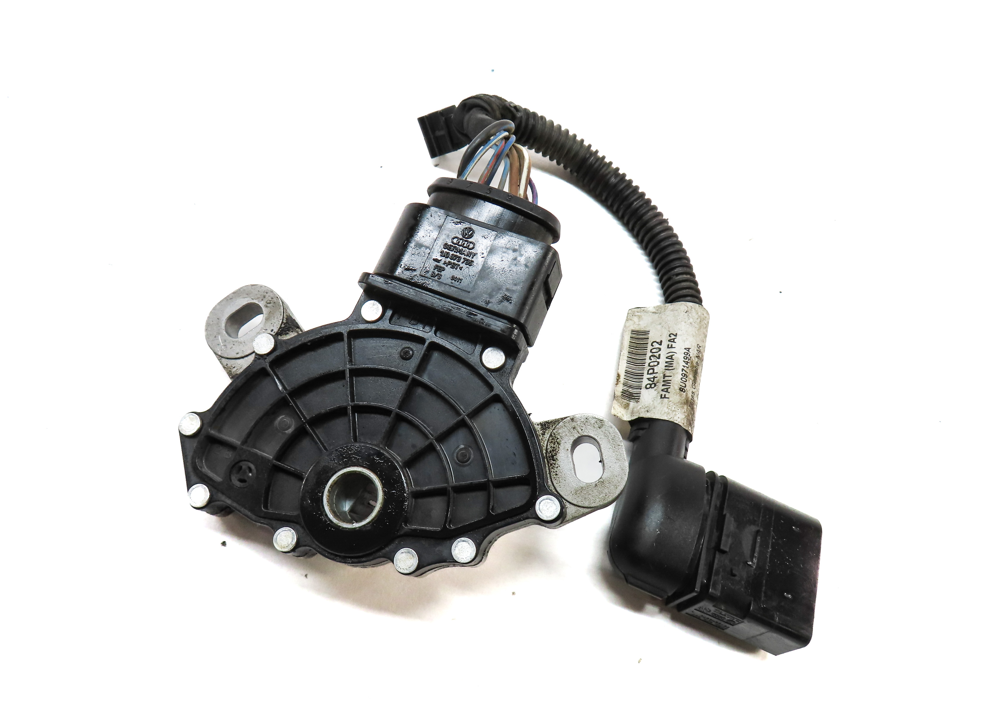 2015 AUDI Q3 (8U) 2.0L TURBO TRANSMISSION NEUTRAL SAFETY SWITCH w/ WIRE HARNESS — exact item pictured
